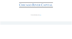 Desktop Screenshot of chicagorivercapital.com