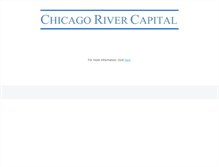 Tablet Screenshot of chicagorivercapital.com